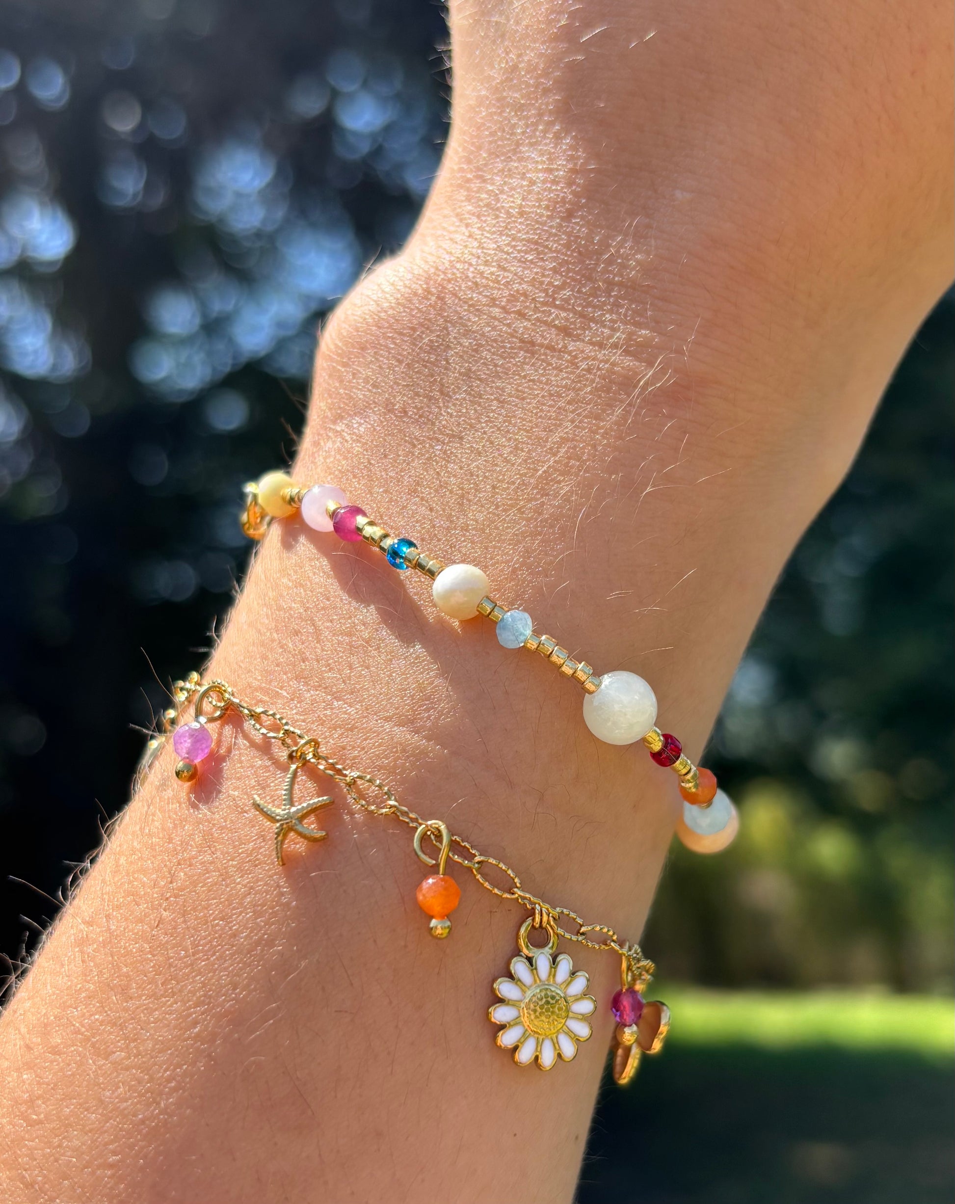 Zomerse bedelarmband