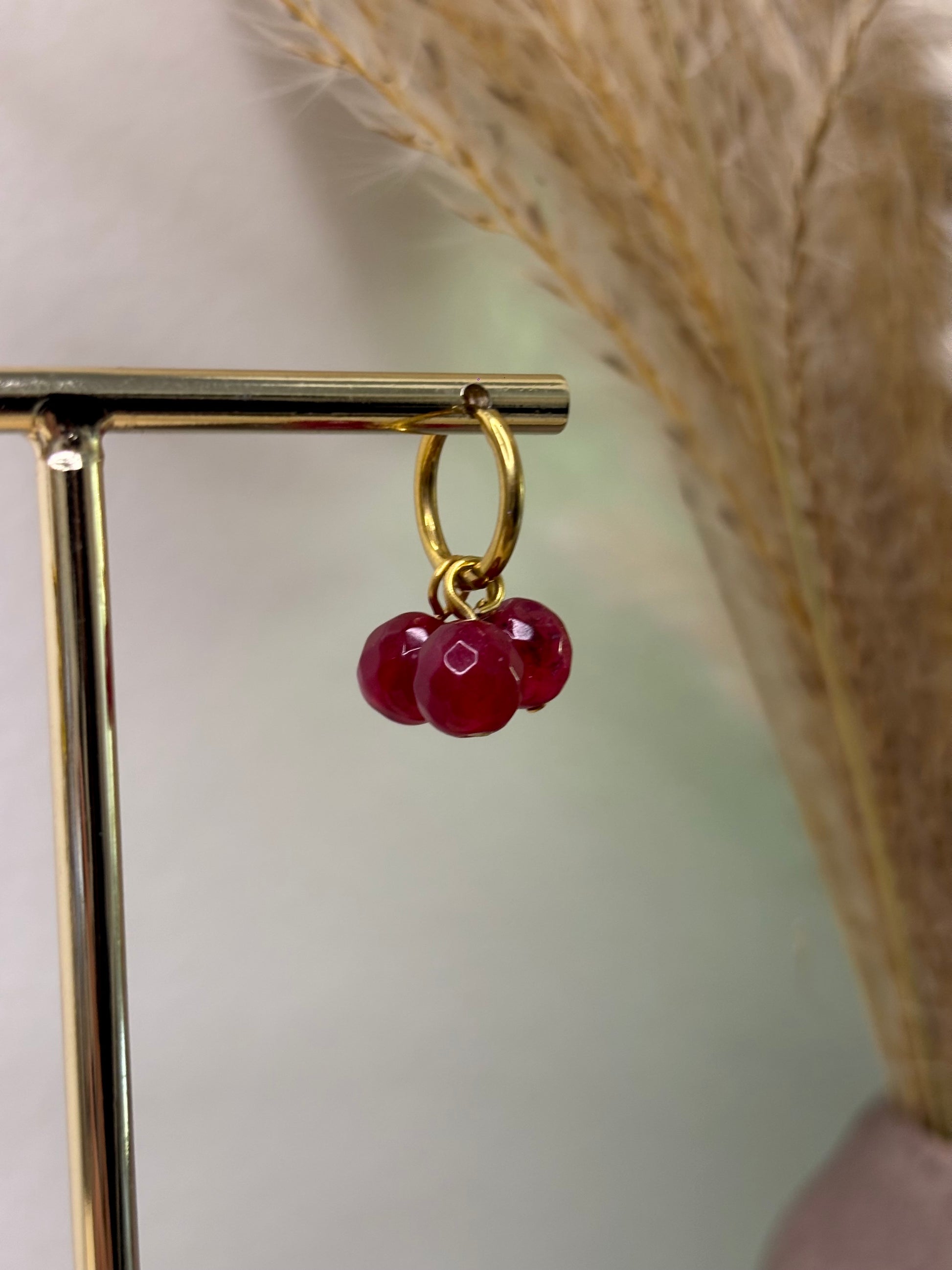Oorbellen red kiss