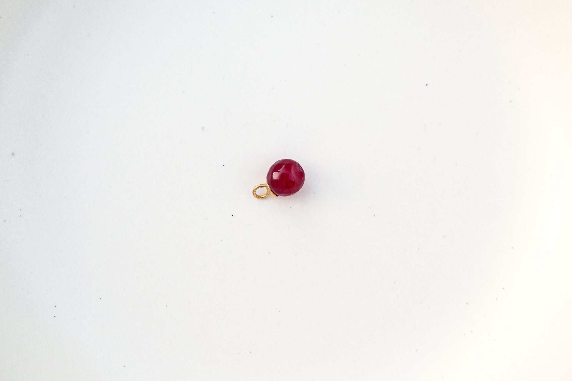 Oorbelhangers cherry red