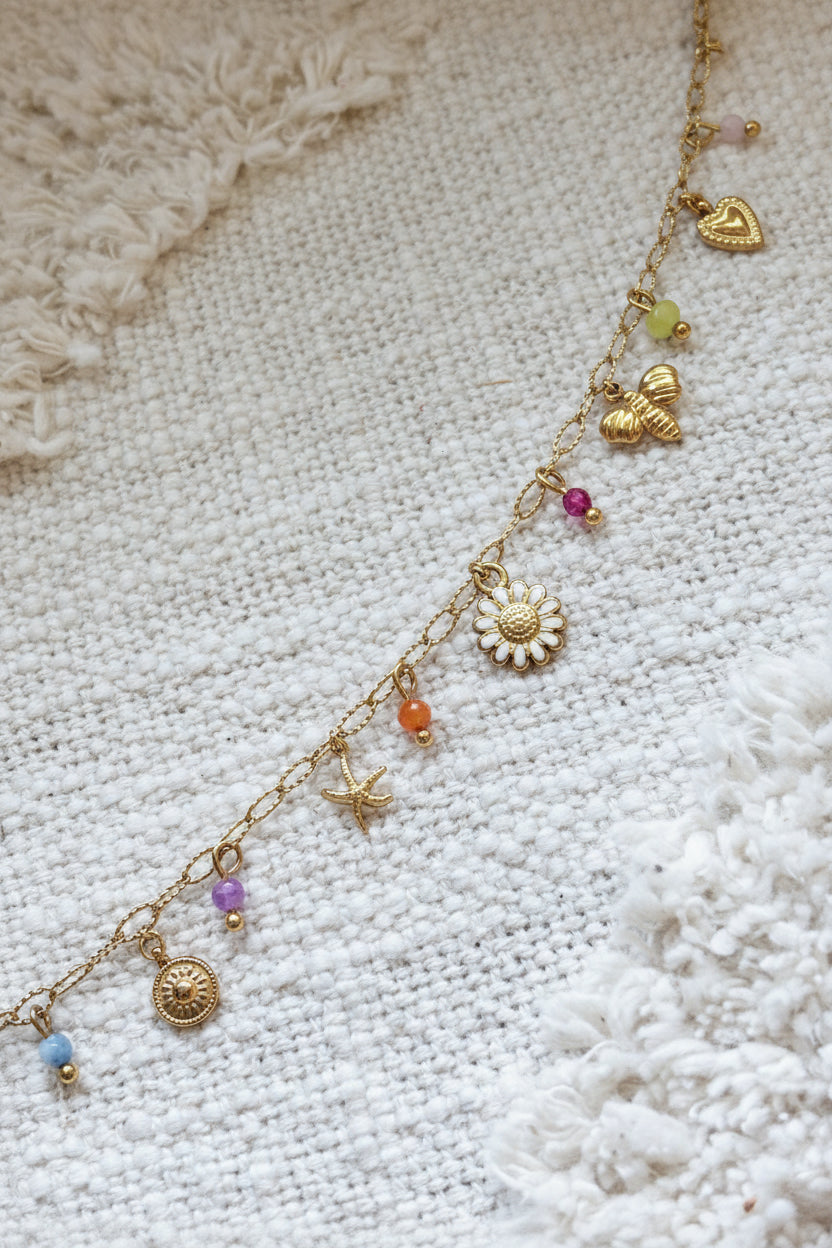 Zomerse bedelarmband