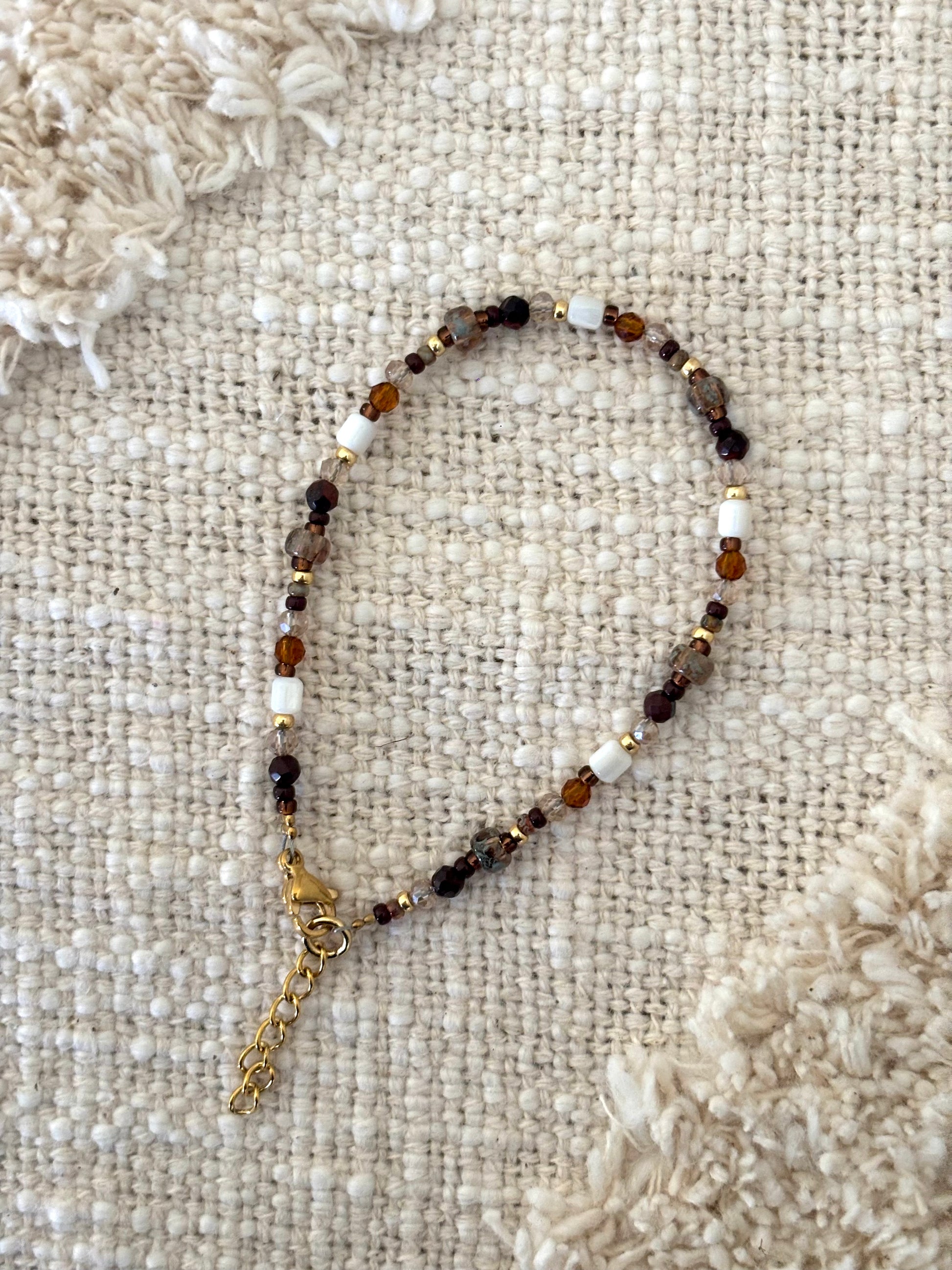 Armband bruintinten