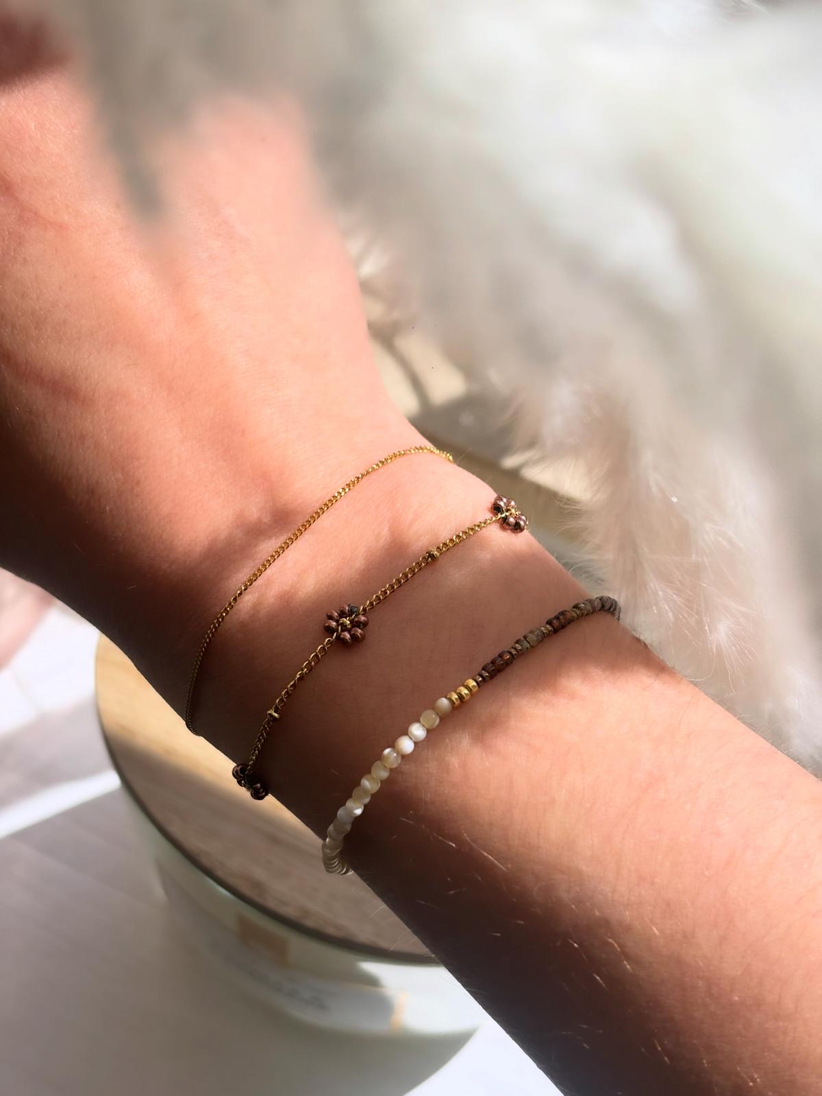 Armband bloemen