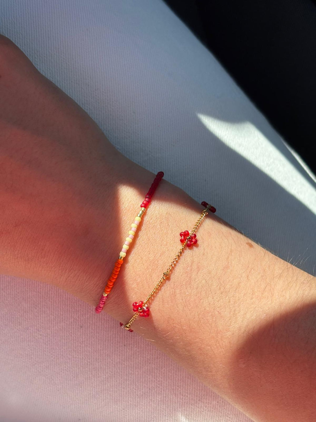 Armband bloemen