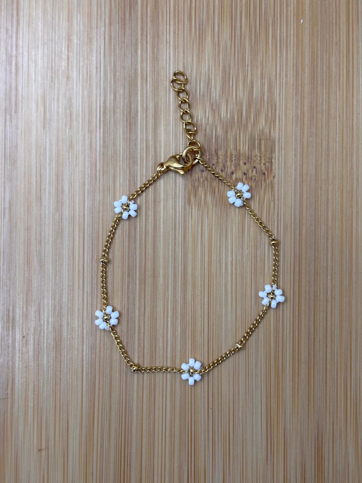 Armband bloemen