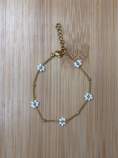 Armband bloemen