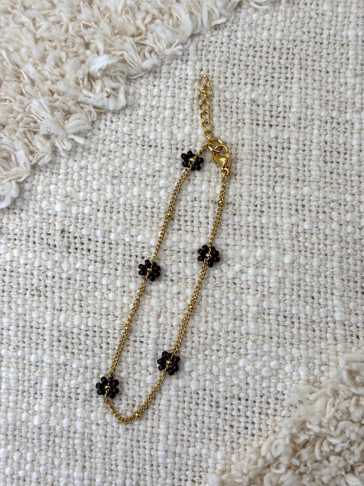 Armband bloemen