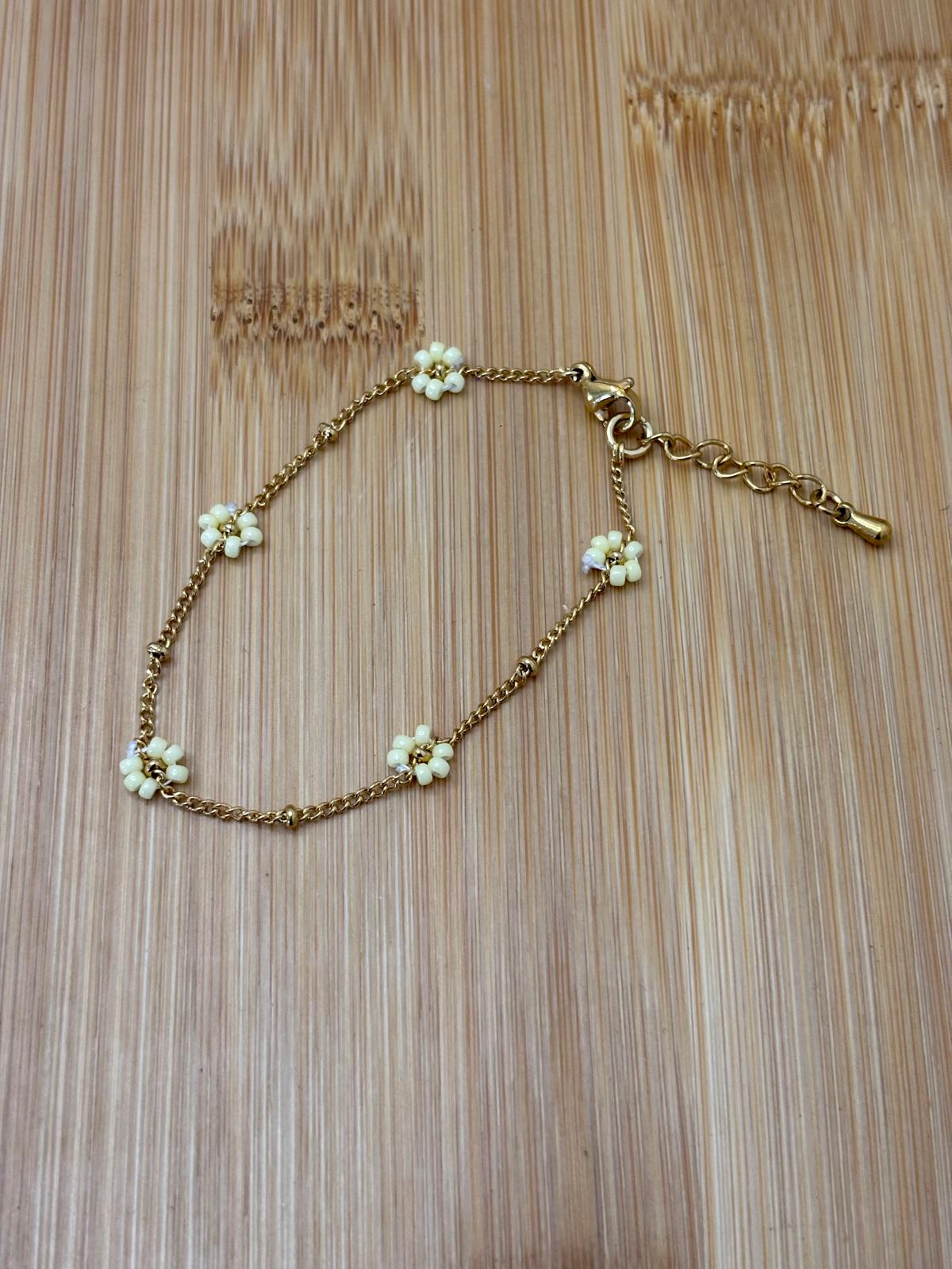 Armband bloemen