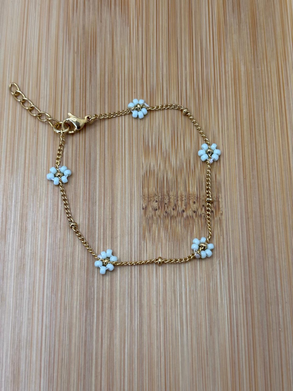 Armband bloemen
