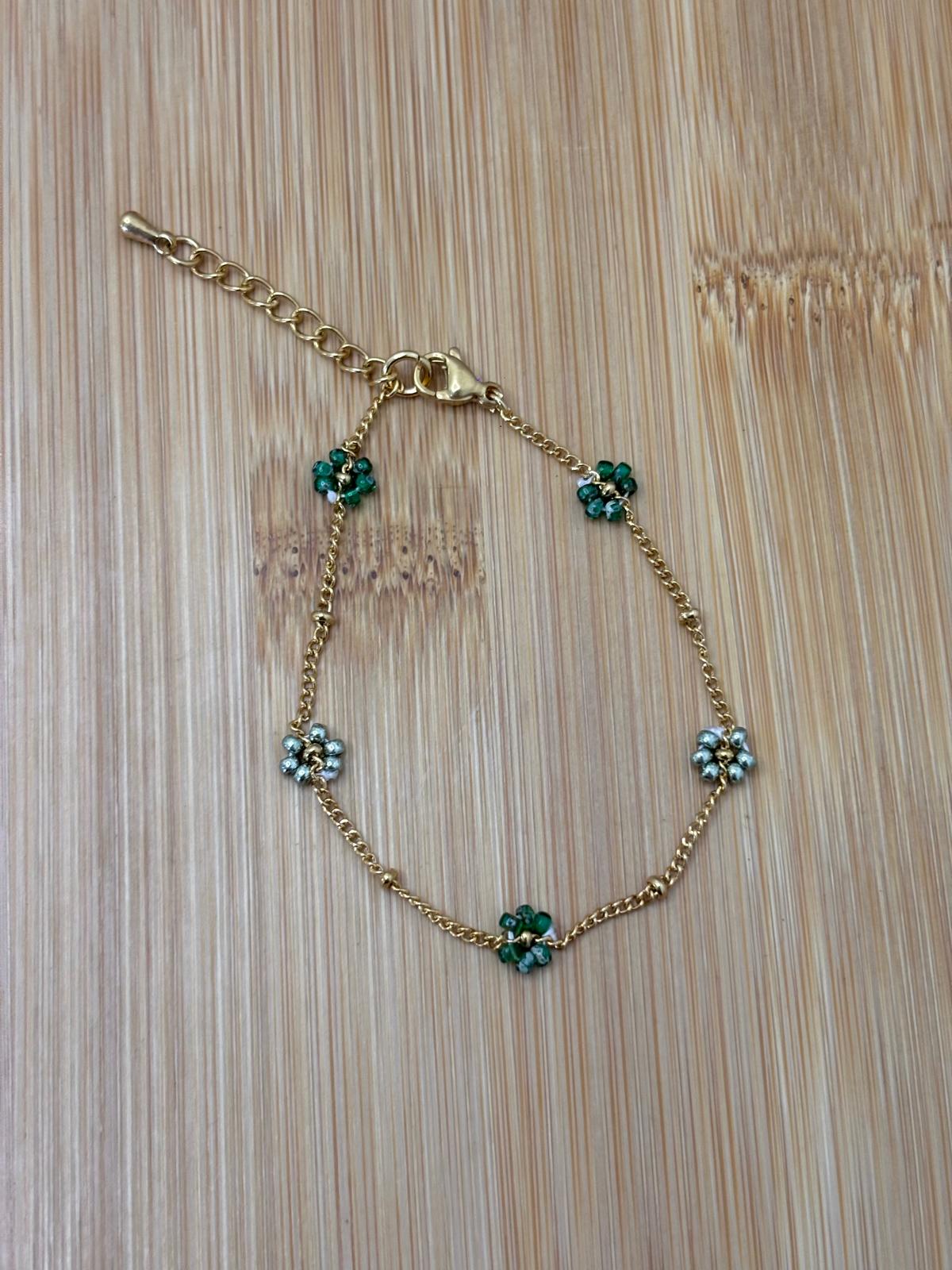 Armband bloemen